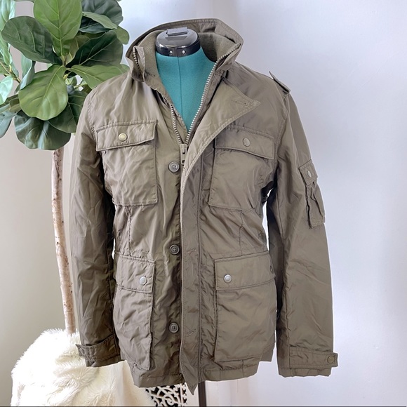 gap mens green jacket
